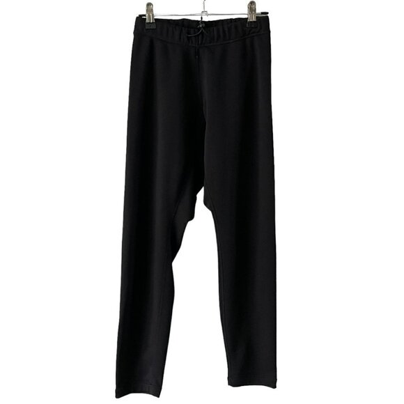 Klim Elastic Waist With Drawcord High Rise Casual Straight Leg Pants Black XS - Picture 1 of 7